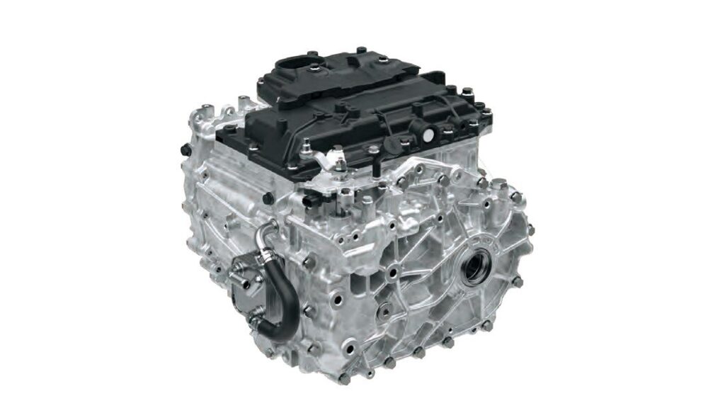 Suzuki e SKY 3-in-1 eAxle combining motor, inverter and gearbox
