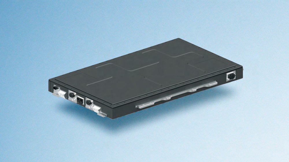 Suzuki e SKY thin, flat LFP battery pack