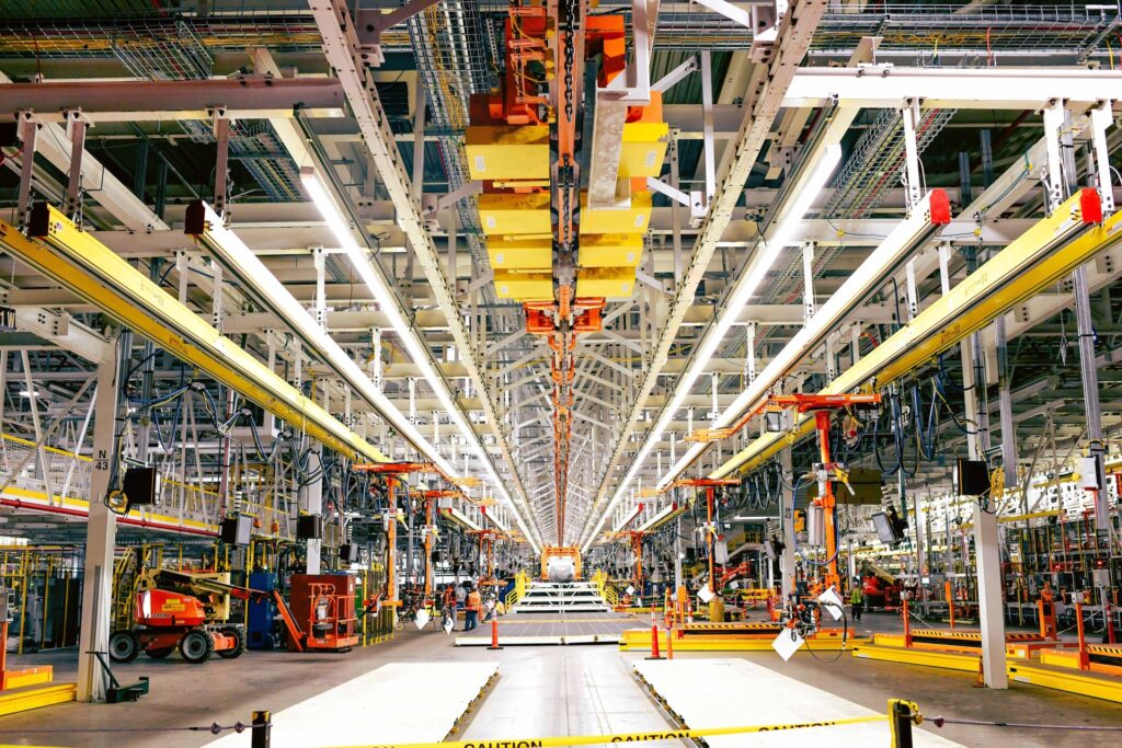 Retooled Louisville Assembly Plant line being prepared to build the Ford Fathom